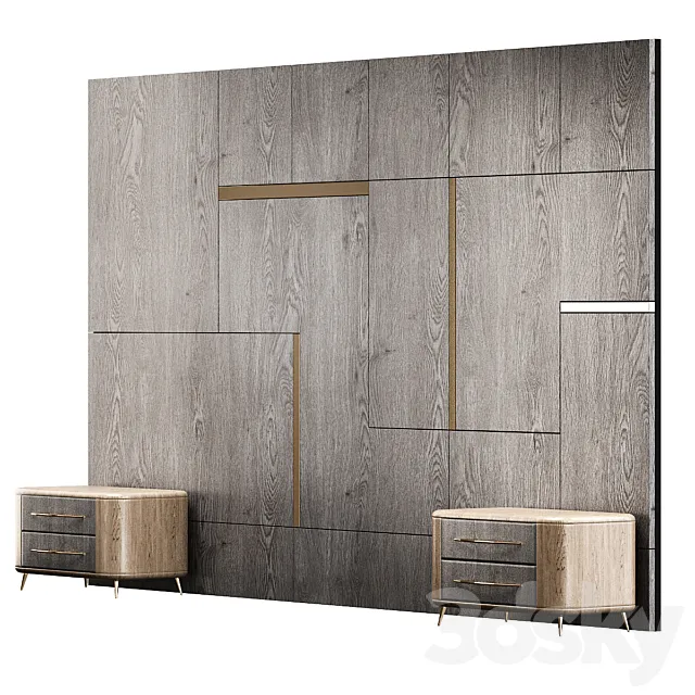 Headboard №19 3ds Max