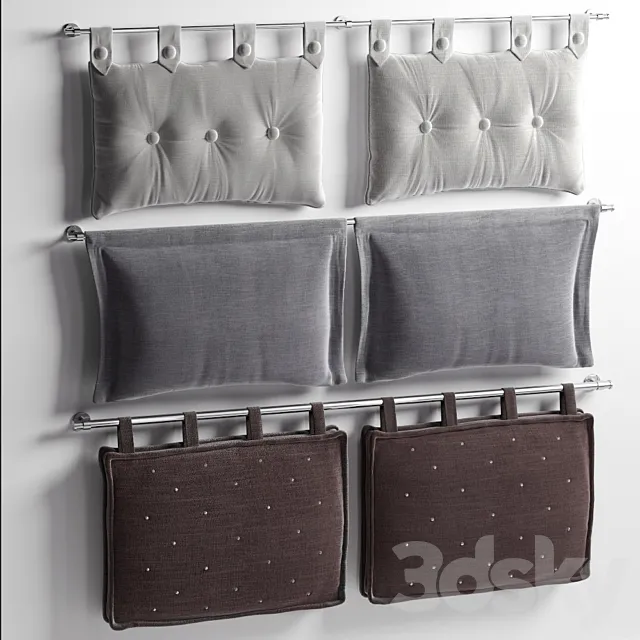 Headboard pillow 3DSMax File