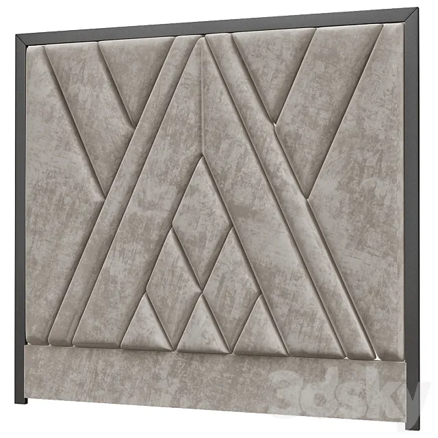 Headboard Premium PRO No. 54 3ds Max