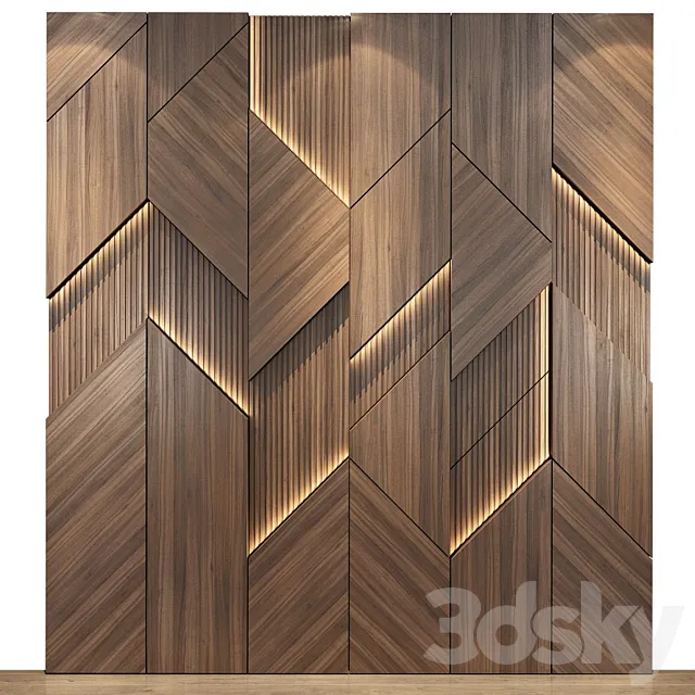 Headboard set 59 3DS Max Model