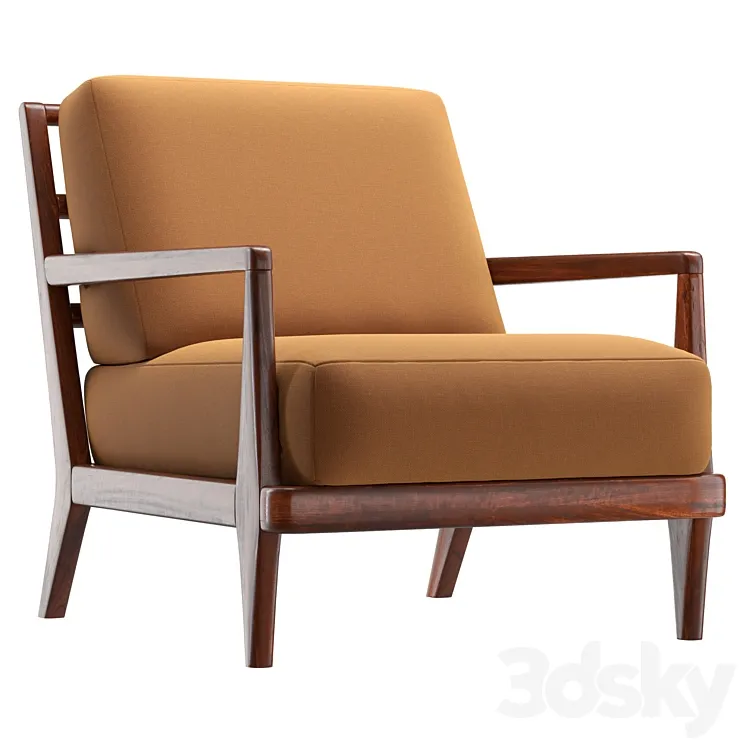 Headlands Lounge Chair 3DS Max Model