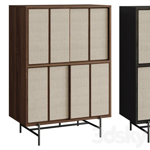 HEALS Canvas cabinet Tall 3ds Max