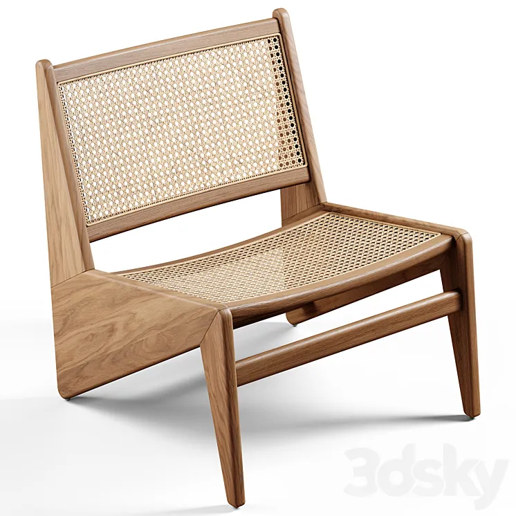 Heaps & Woods – Jean lounge chair 3DS Max