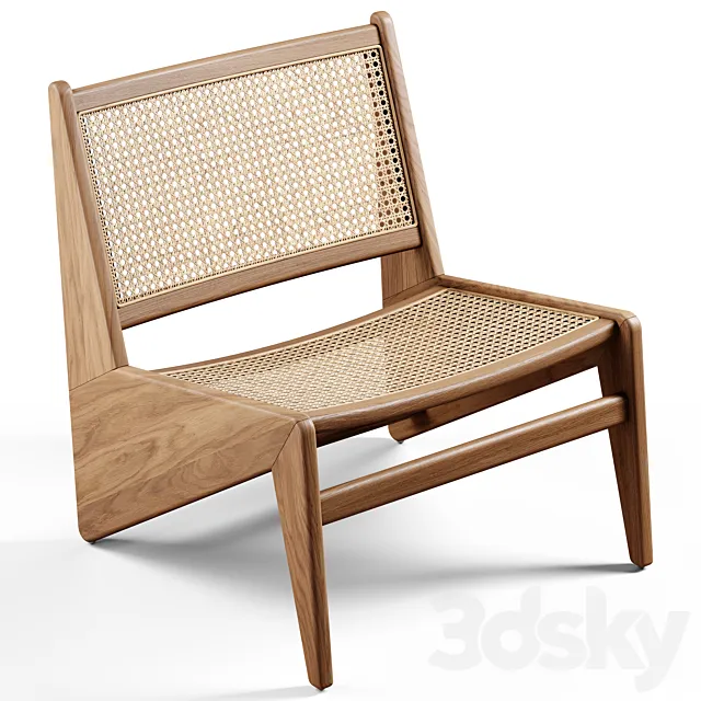Heaps & Woods – Jean lounge chair 3DSMax File