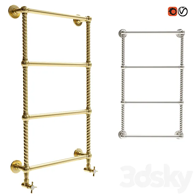 Heated towel rails Cordivari Retro I 3ds Max