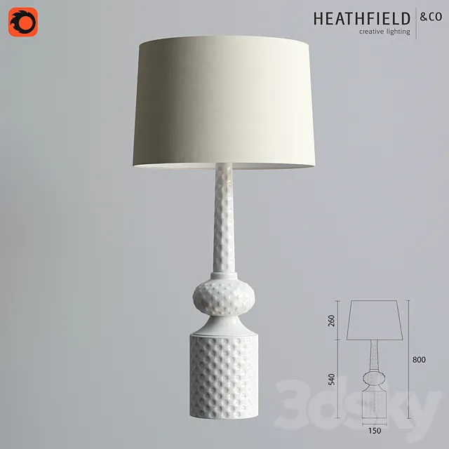 Heathfield & Co | Babylon Ivory Crackle 3DSMax File