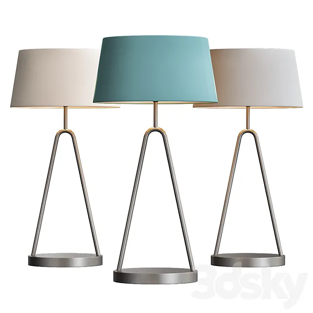 Heathfield – Coupole table lamp 3DS Max Model