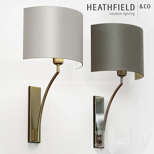 HEATHFIELD ELGAR WALL LIGHT 3ds Max