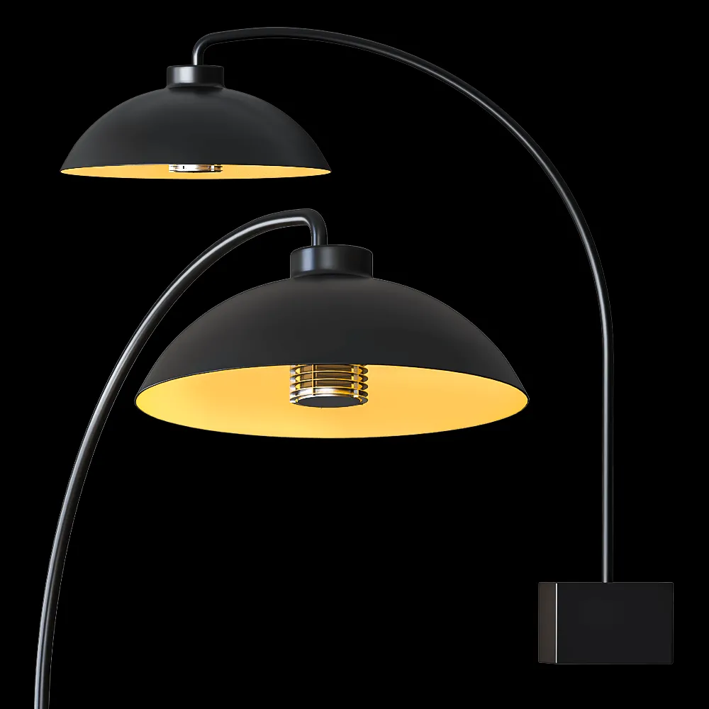 Heatsail – Floor lamp DOME 3ds Max