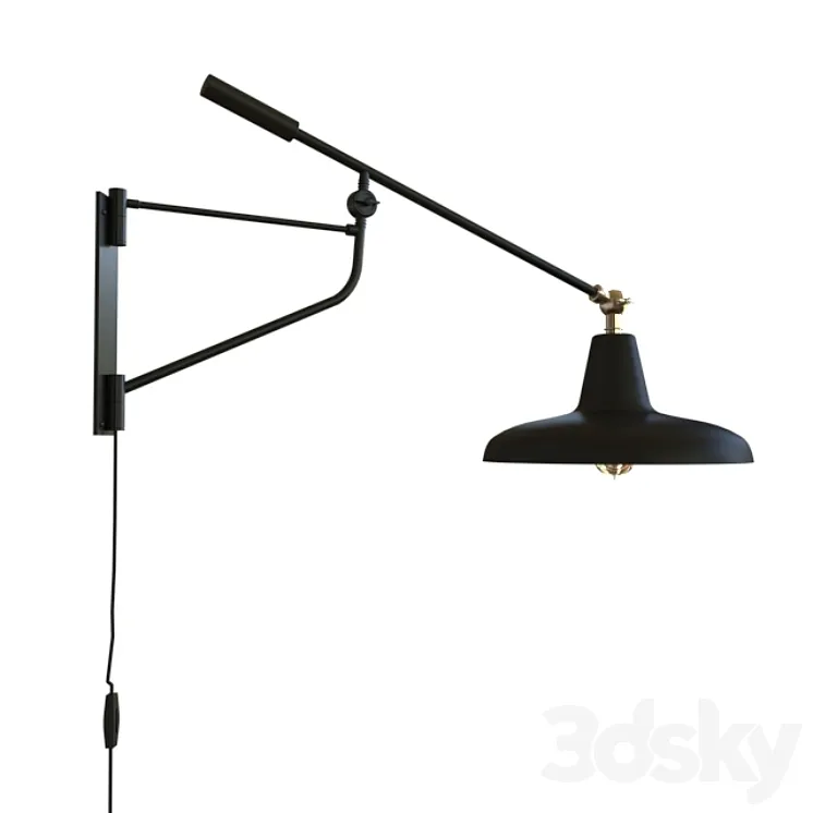 Hector lamp Dutchbone 3DS Max
