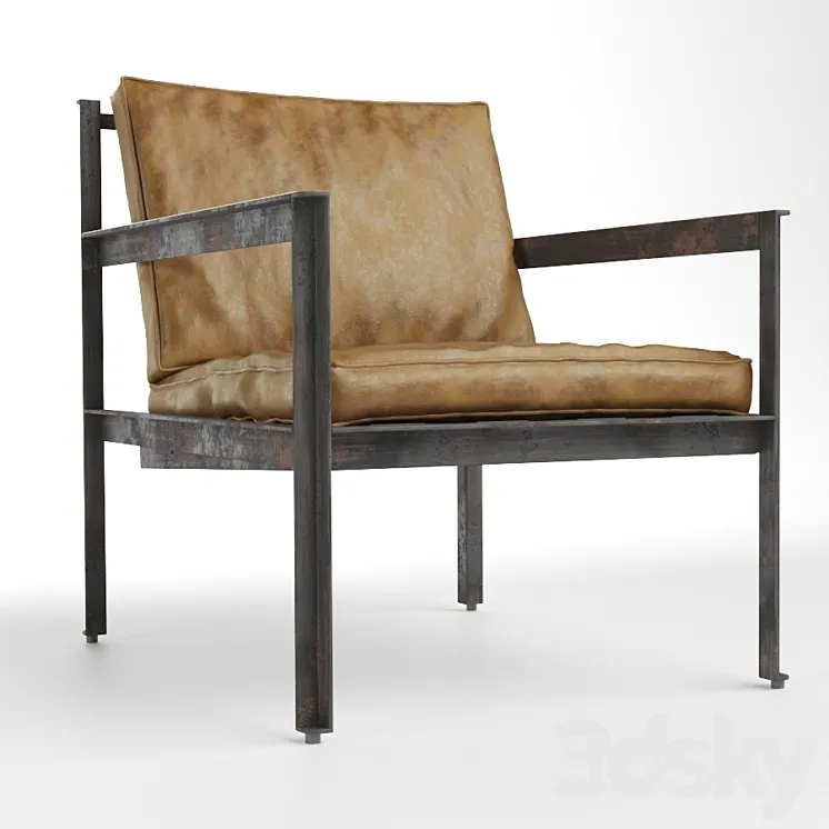 Heerenhuis Cargo Lounge chair 3DS Max