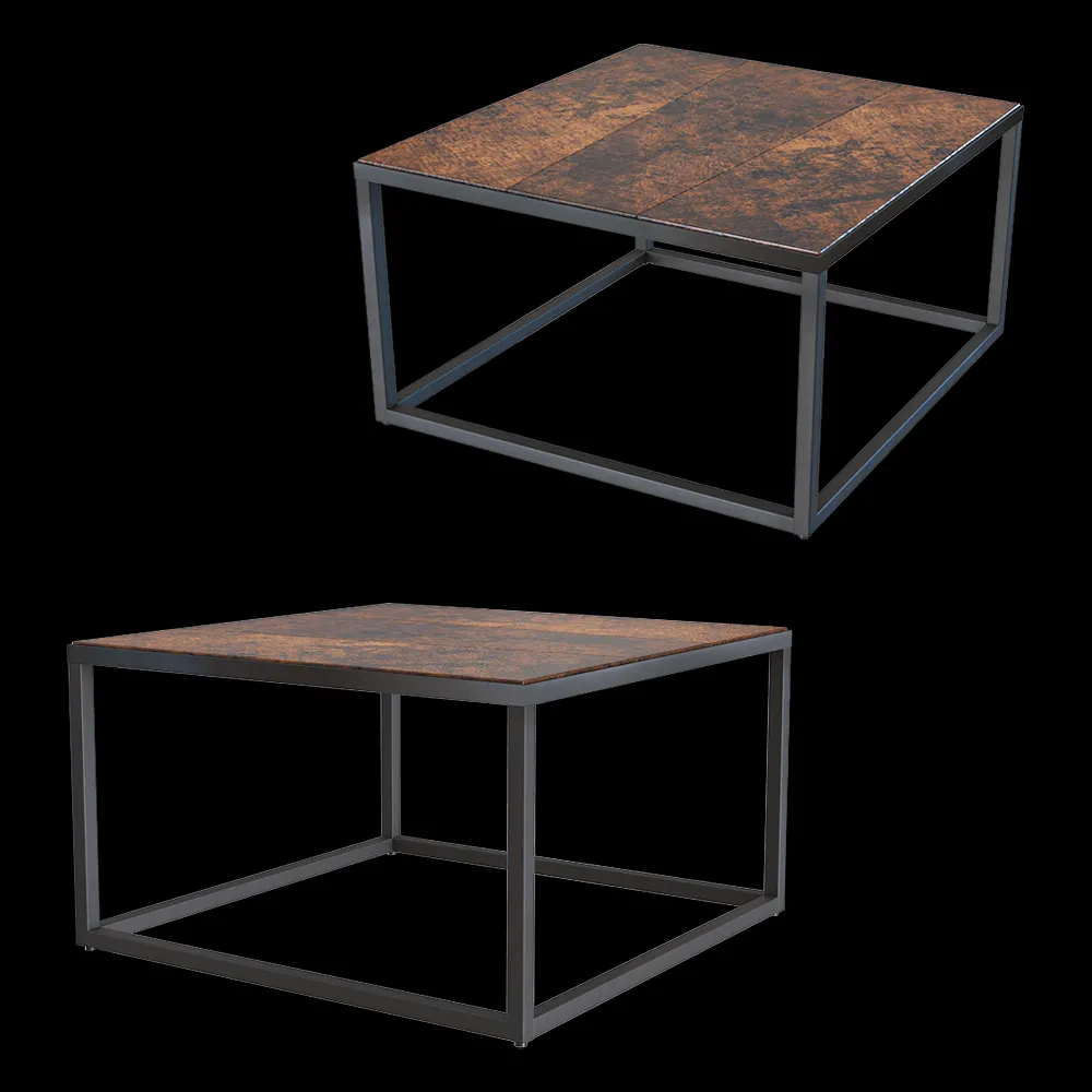 Heerenhuis Manufactuur – Coffee table Mesa 60 leather 3ds Max