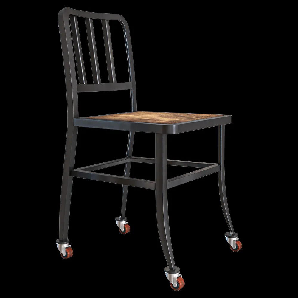 Heerenhuis Manufactuur – Metal chair wheels 3ds Max