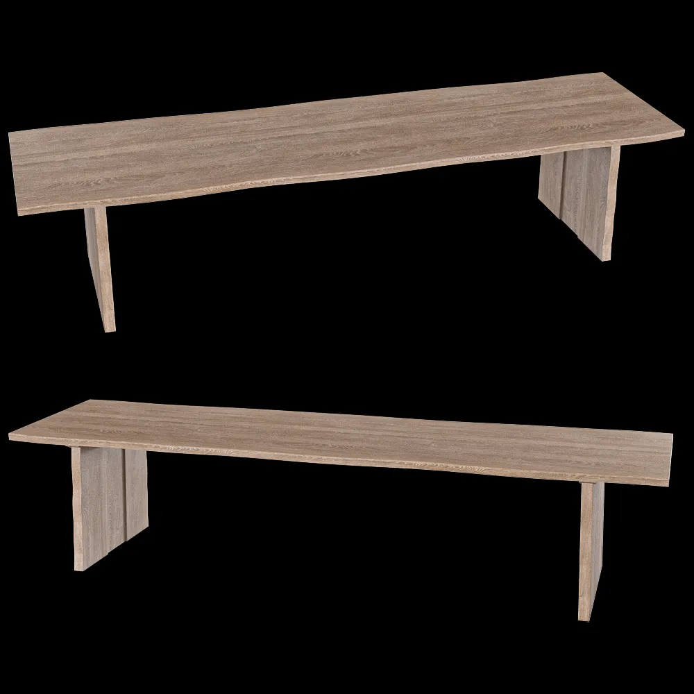 Heerenhuis Manufactuur – Oak table Altar 3ds Max