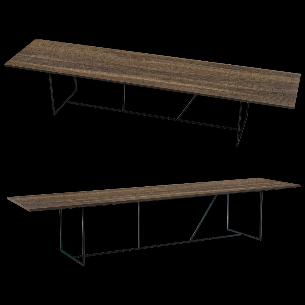 Heerenhuis Manufactuur – Table Mesa Nero XL 3ds Max