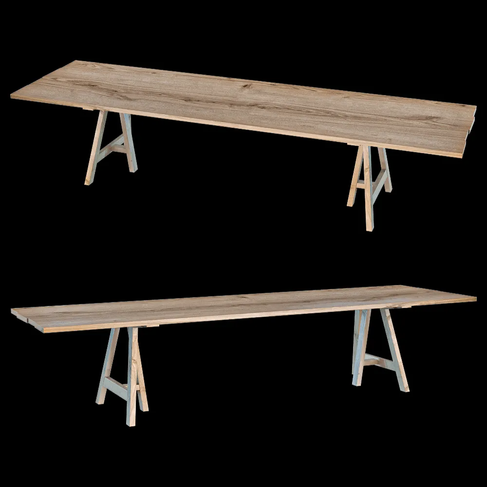 Heerenhuis Manufactuur – Table Trestle 3ds Max