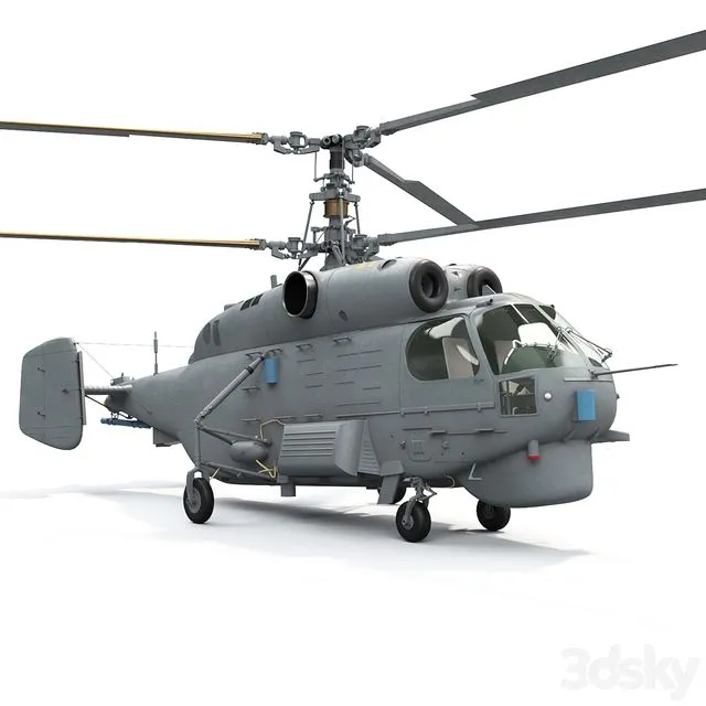 Helicopter Ka-27 3dsMax Model