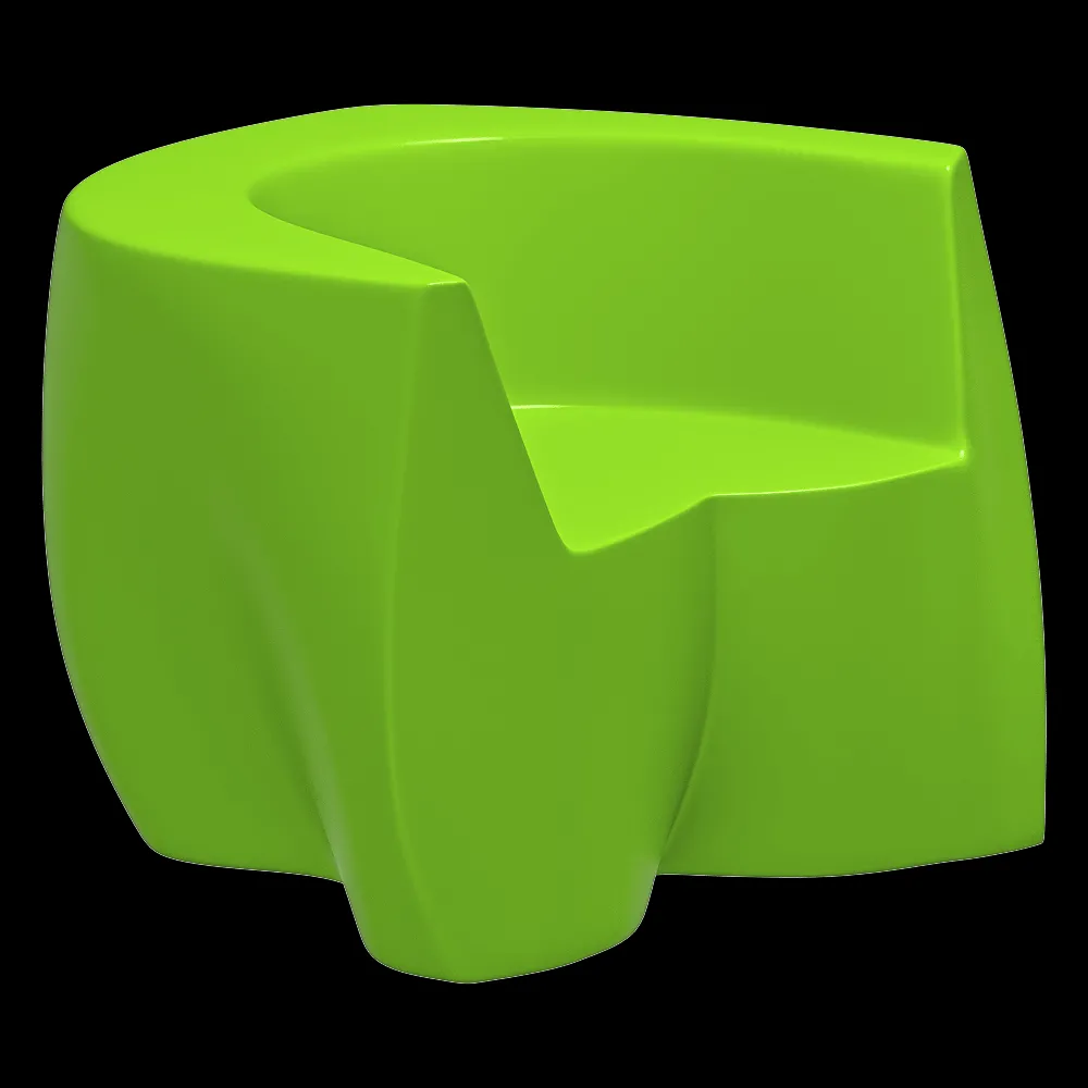 Heller Furniture – Easy chair Gehry 3ds Max
