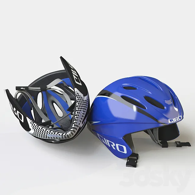 Helmet Giro 3ds Max