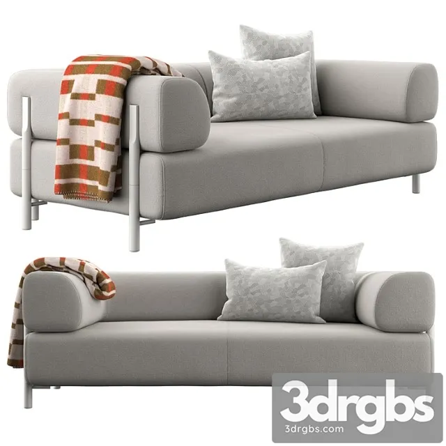 Hem palo modular 2-seater sofa 2 3dsmax Download