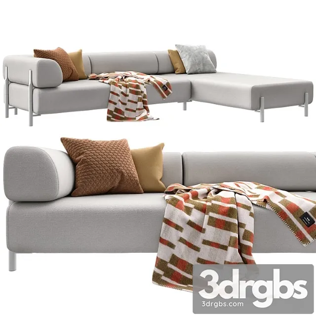 Hem palo modular corner sofa right 2 3dsmax Download
