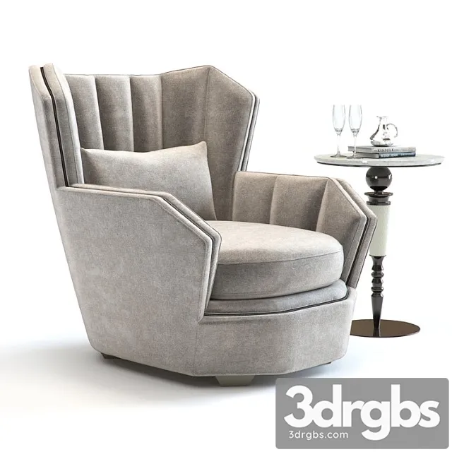 Hemingway Armchair 3dsmax Download