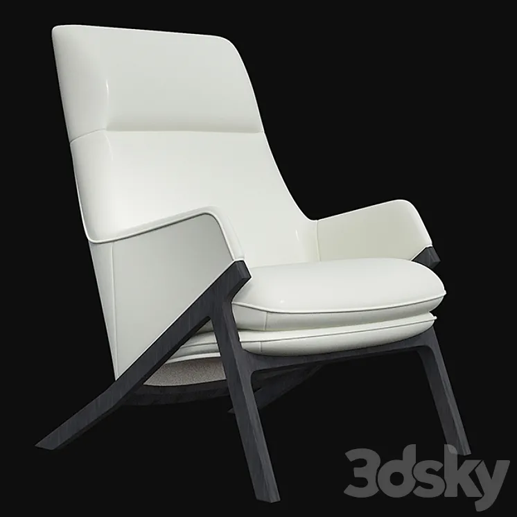 Henata Lounge Chair 3DS Max