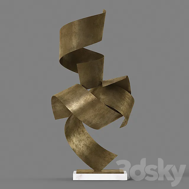 Henley Sculpture 3DS Max Model