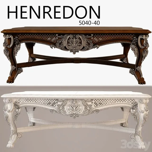 HENREDON COCKTAIL TABLE 5040-40 3dsMax Model