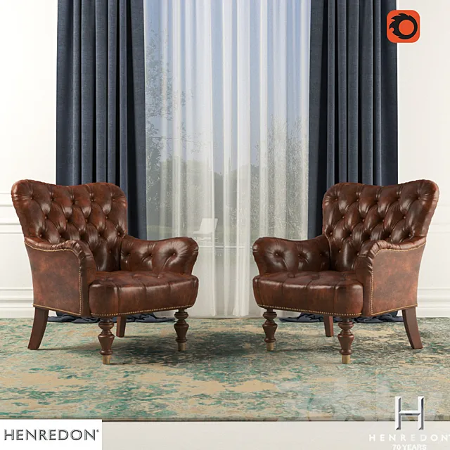 HENREDON – HAMANA CHAIR 3DS Max Model