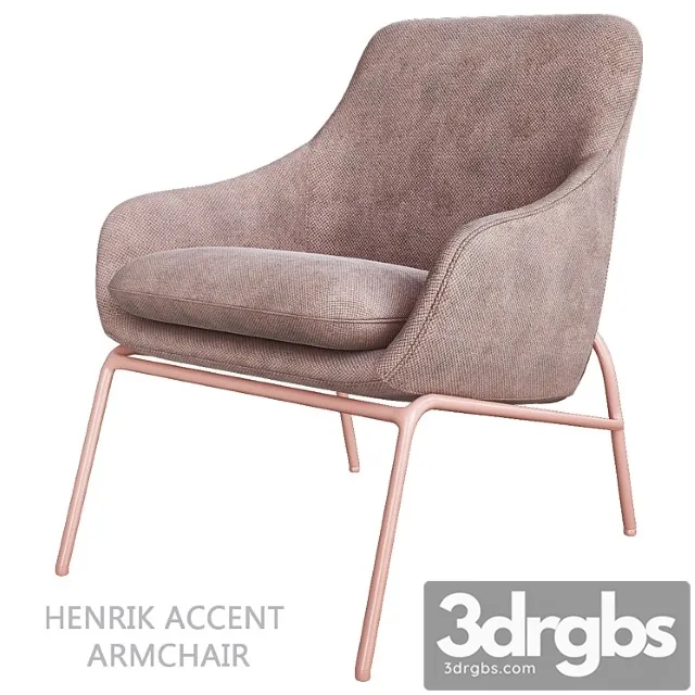 Henrik Accent Armchair 3dsmax Download