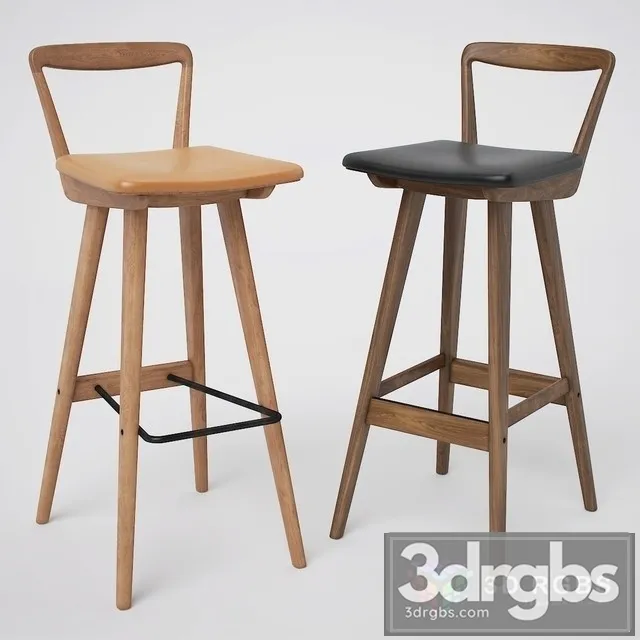 Henry Rosengren Hansen Bar Stool 3dsmax Download