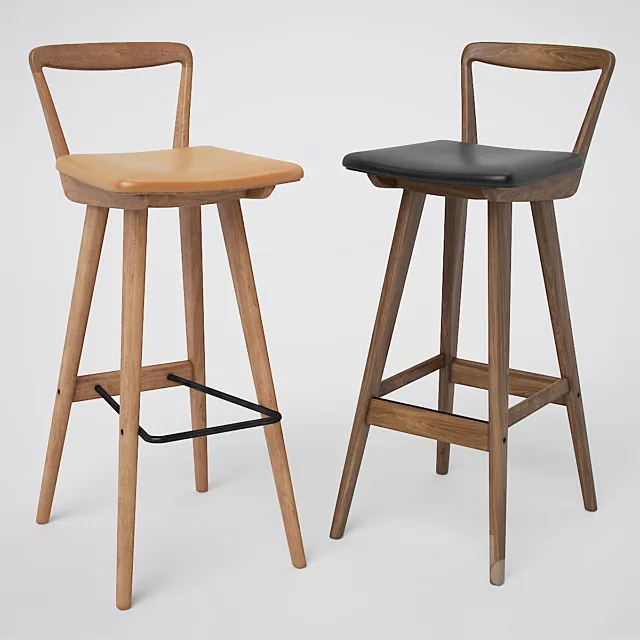 Henry Rosengren Hansen Bar Stools 3DSMax File