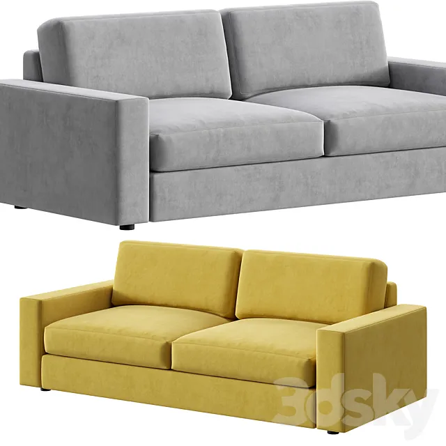 Henry Sleeper Sofa 3ds Max