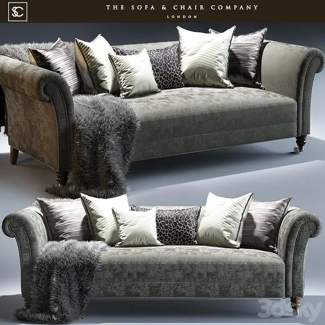 Hepworth sofa_The sofa and chair company 3dsMax Model