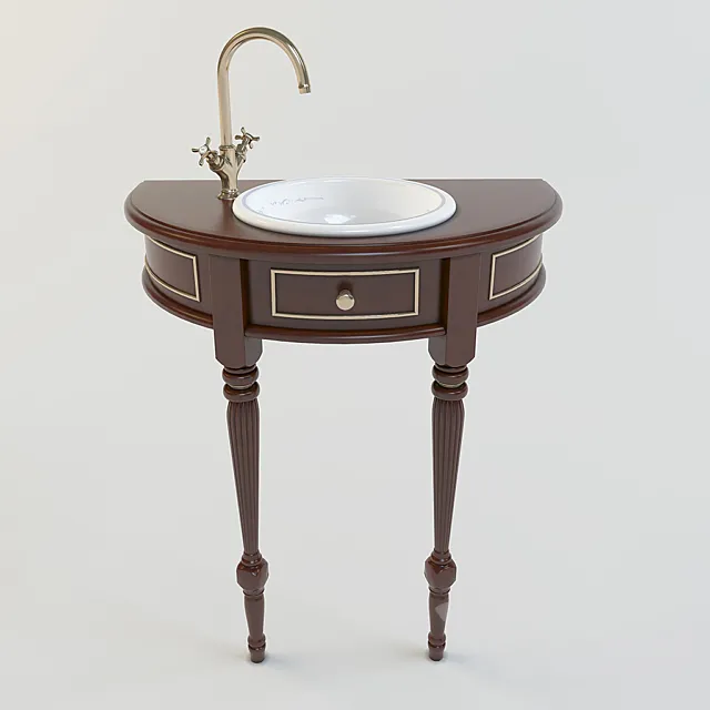 HERBEAU Console Bathroom 3ds Max