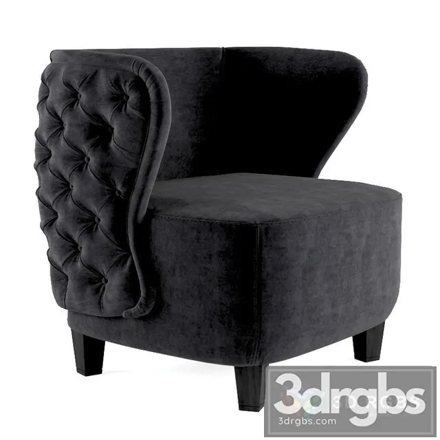 Heritage Annabelle Armchair 02 3dsmax Download