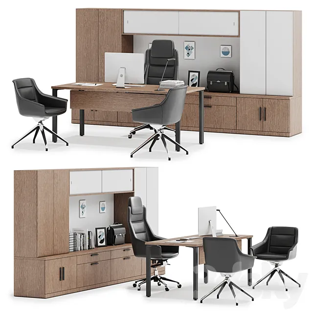 Herman Miller Canvas Private Office (v10) 3DS Max Model