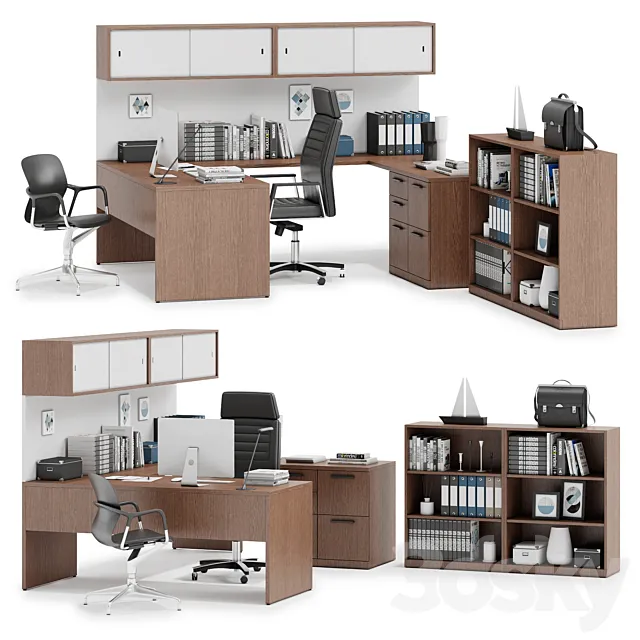 Herman Miller Canvas Private Office (v9) 3DS Max Model