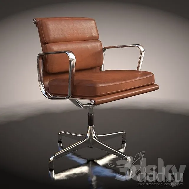 Herman Miller Eames Soft Pad 3DS Max Model