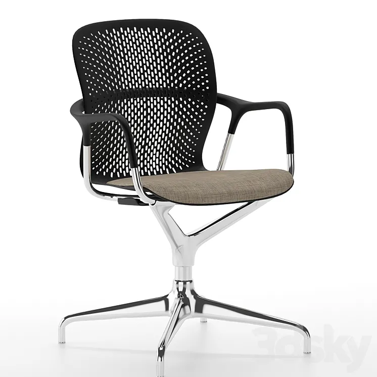 Herman miller keyn chair  (Keyn Chair Group) 3DS Max Model