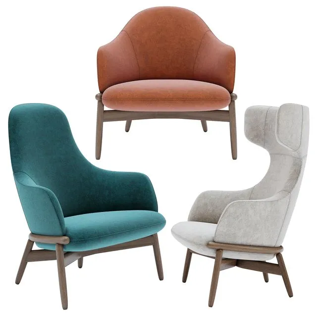 Herman Miller Reframe Lounge Seating 3dsMax Model