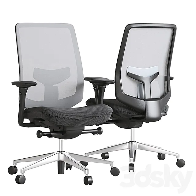 HermanMiller_Verus Chairs 3DS Max Model