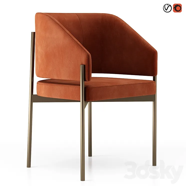 Hermes Chair 3DS Max Model