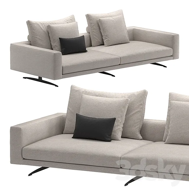 Hermes sofa 3ds Max