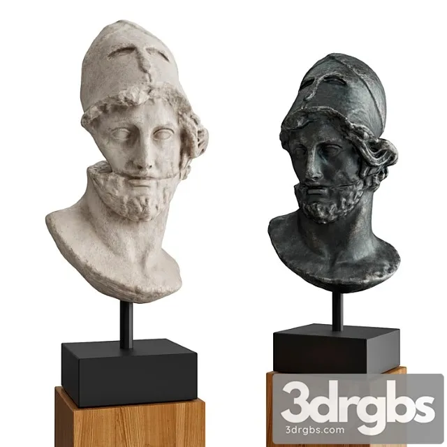 Hermes with helmet bust