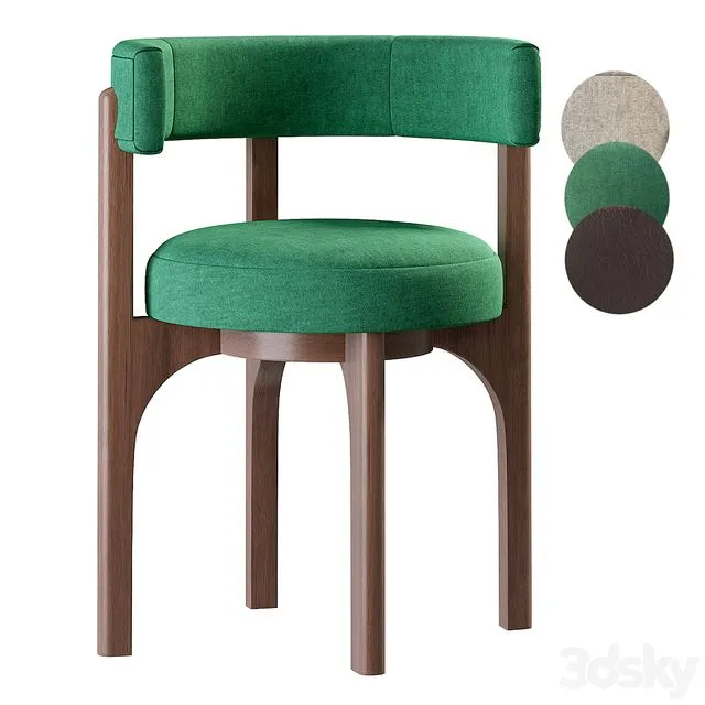 HERON chair by Kelly Wearstler 3dsMax Model