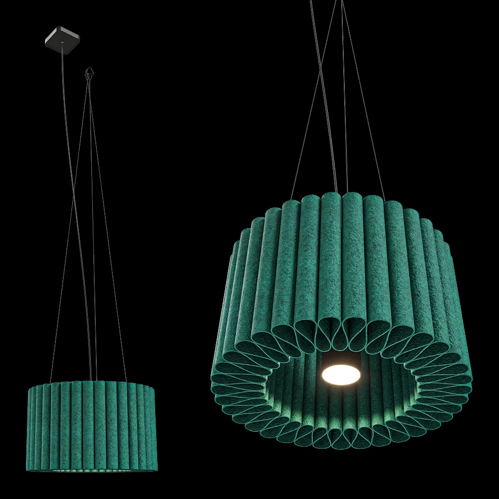 HEY-SIGN – Pendant lamp Wave mini 3ds Max