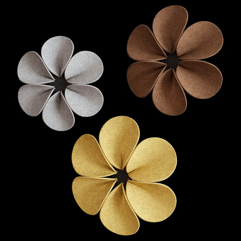 HEY-SIGN – Wall element Silent Flower 3ds Max