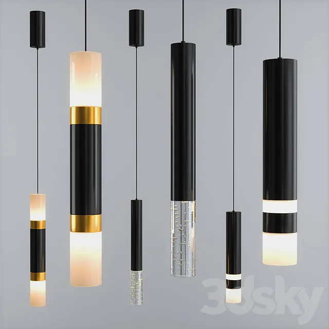 Heyday pendant light 3ds Max